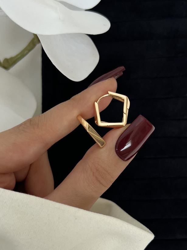 گوشواره ژوپینگ چند ضلعی