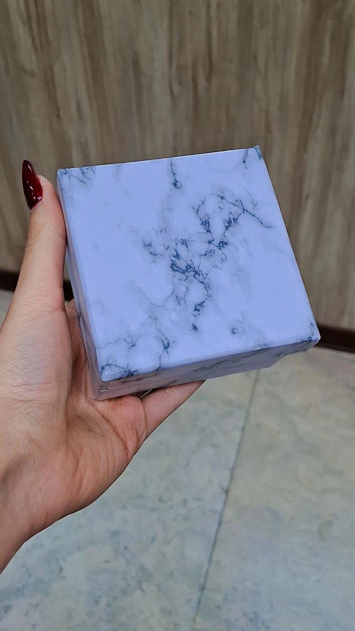 جعبه ساعت طرح ماربل بالشدار